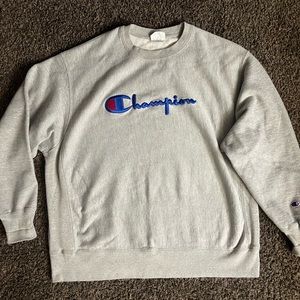 Champion Embriodered Crew Neck Men’s 2XL